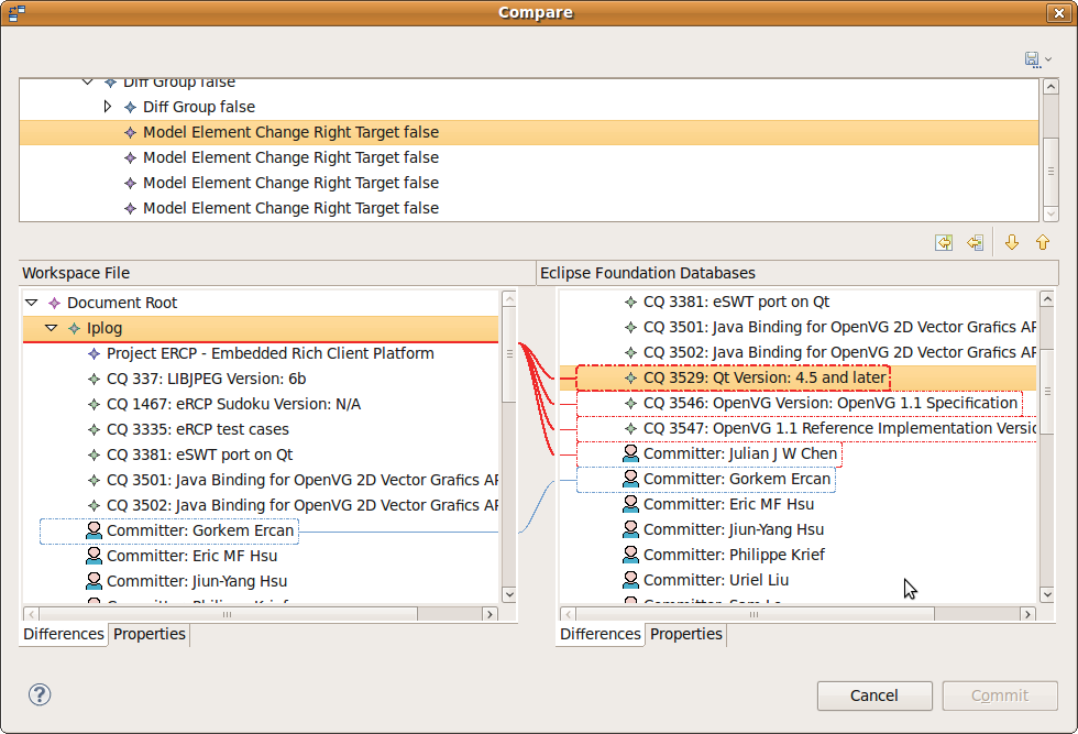 IP Log Tool Compare